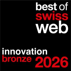 BRONZE: Best of Swiss Web Award 2026