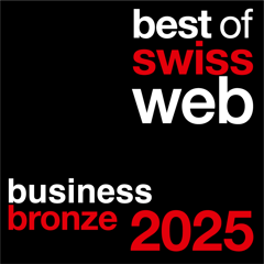 BRONZE: Best of Swiss Web Award 2025